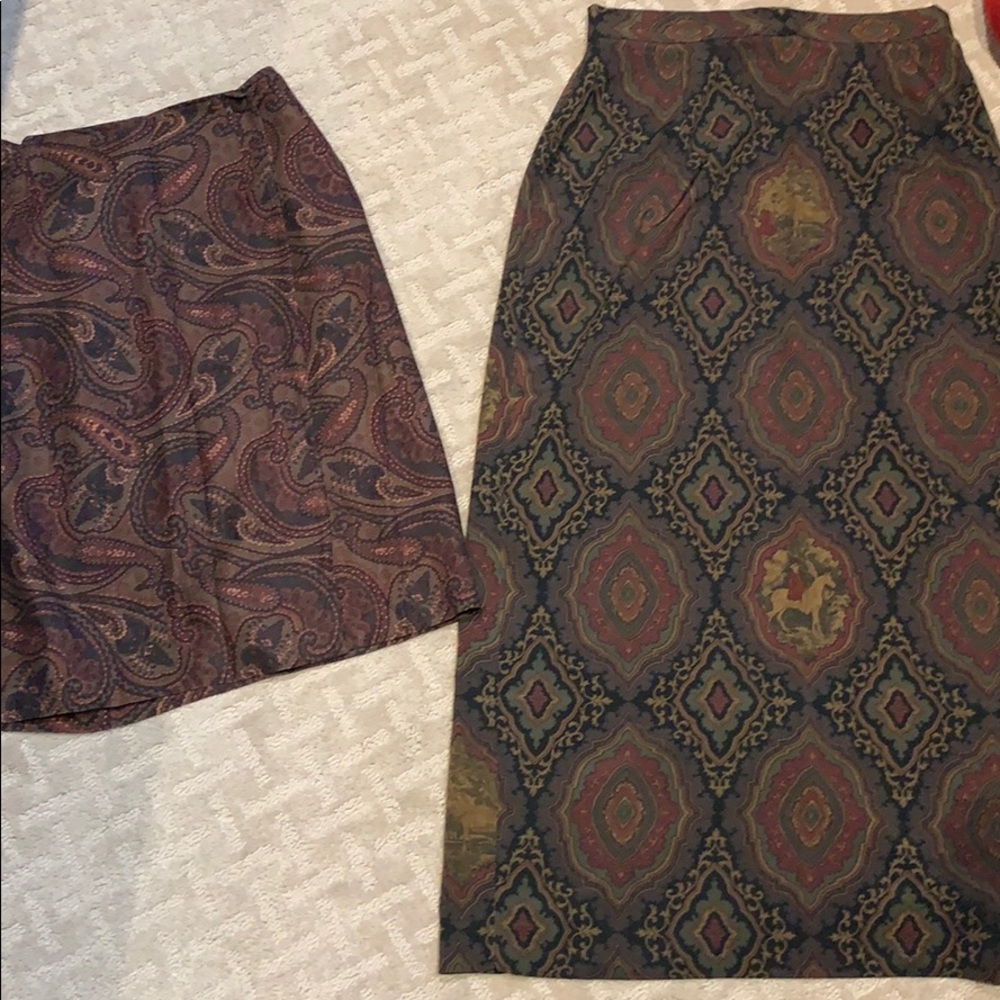 Woman’s Lot of 2 Skirts Size 10